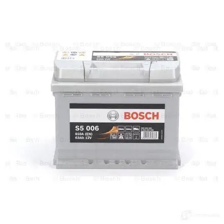 Аккумулятор 63 ач прямая 610 а 12 в Кальциевый [CA/CA] silver plus 242x175x190 BOSCH 12V 63AH 610A 563 401 061 304293 0092S50060