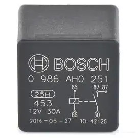 Реле бензонасоса BOSCH OH JLI 344317 0986AH0251 4047024946712