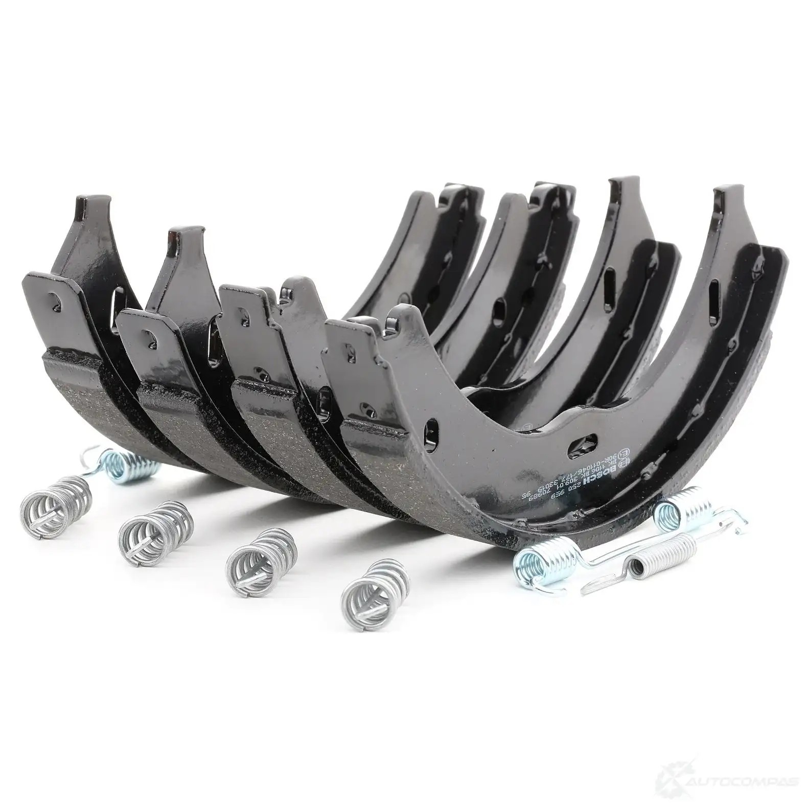 Тормозные колодки ручника, комплект BOSCH 0986487718 BS9 38 2W10EB1 341766