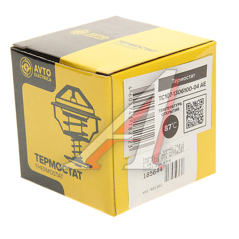 Термостат КАМАЗ, ГАЗ-2410, 3302, ЗИЛ-4331, 5301 (87град.) дв.ММЗ, МТЗ AVTOELECTRICA