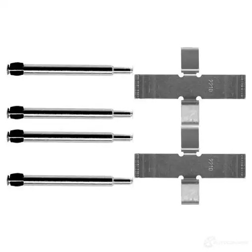 Ремкомплект колодок BOSCH 351614 AP038 6 09 1987474051