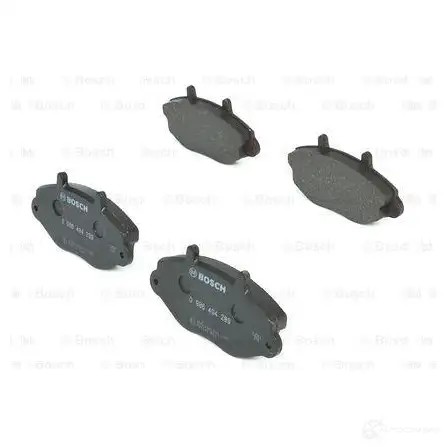 Тормозные колодки, комплект BOSCH 342276 0986494289 21469 BP1201