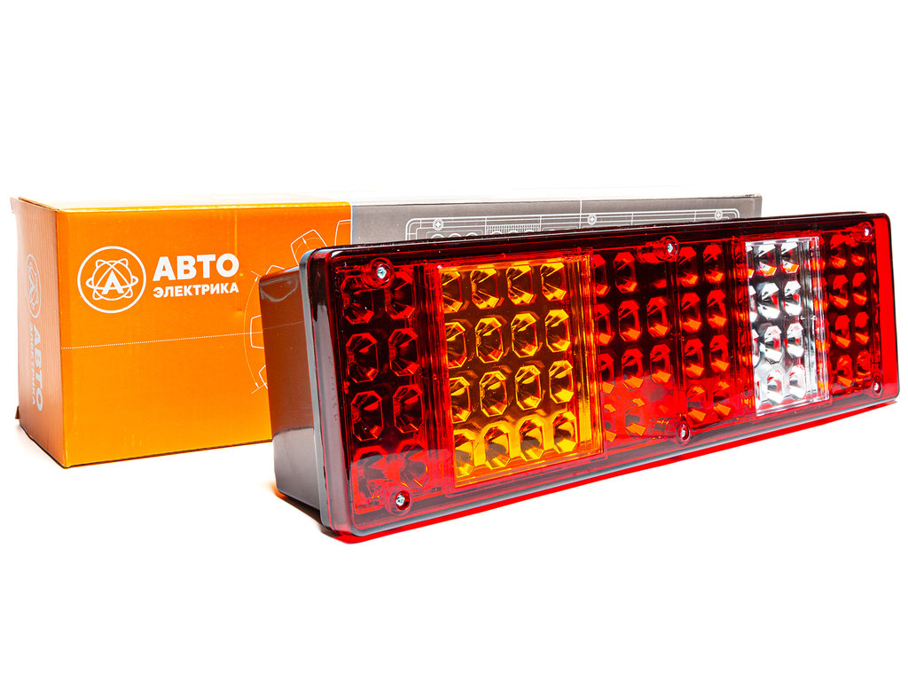 Фонарь задний КАМАЗ правый (разъем Tyco Electronics) AVTOELECTRICA