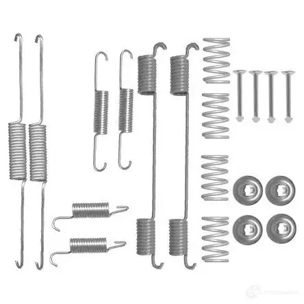 Ремкомплект тормозных накладок BOSCH O0GDZ AS 264 352512 1987475315