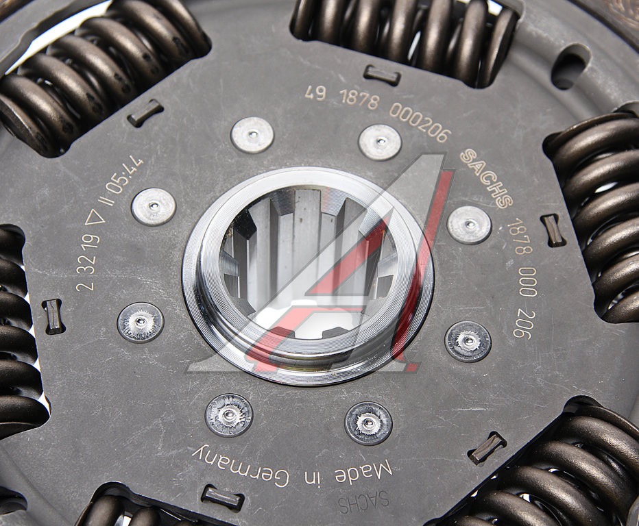 Диск сцепления КАМАЗ-ЕВРО (КПП-154) MFZ-430 SACHS