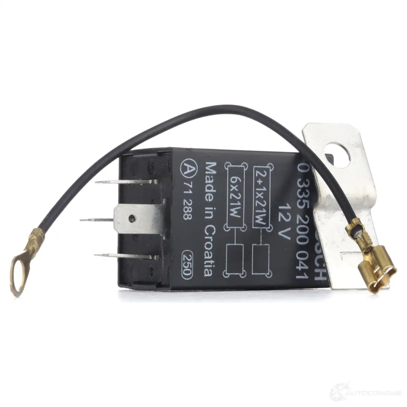 Реле поворотников, поворотов BOSCH 0335200041 324353 HU18O S 3165141989380