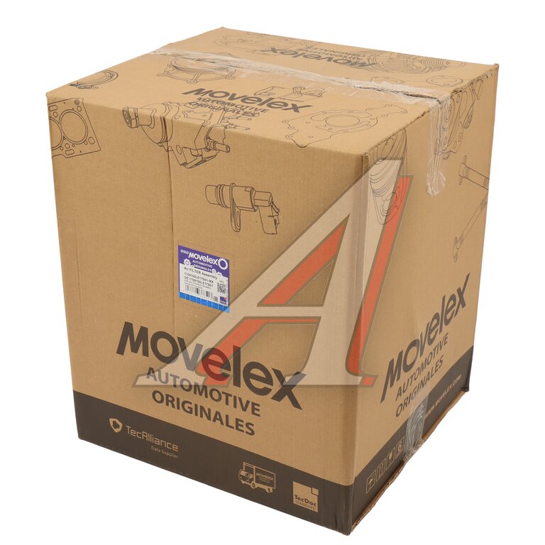 Фильтр воздушный JAC N75, N80, N120 КАМАЗ Компас-9/12 в сборе MOVELEX