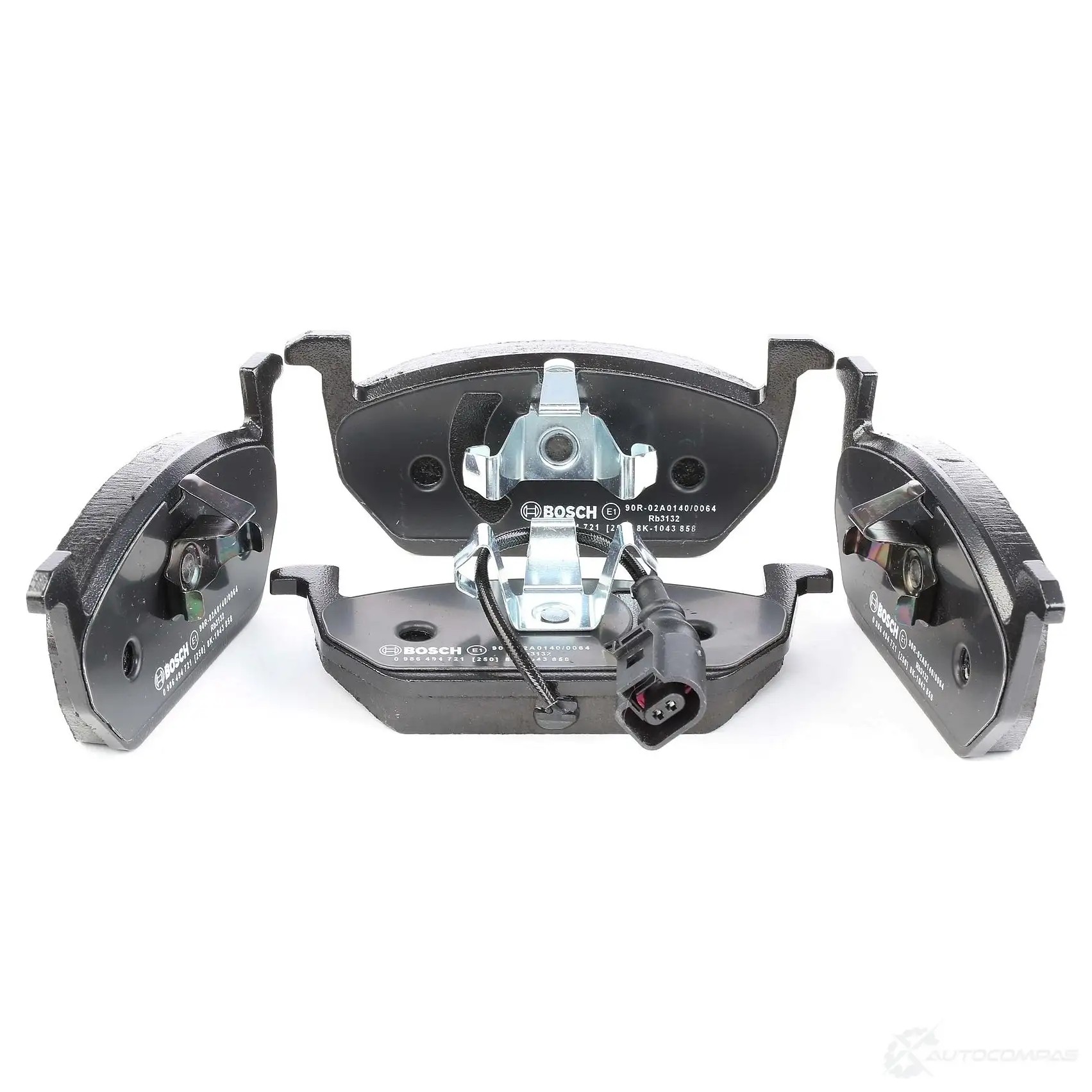 Тормозные колодки, комплект BOSCH 22035 0986494721 1193483997 BP1736