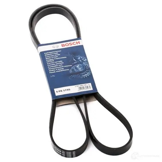 Приводной ремень, поликлиновой BOSCH 1987946238 356060 5 PK 1745 U6M2AJ