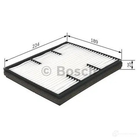 Салонный фильтр BOSCH 1987432223 M 2223 CHBGO6P 351126