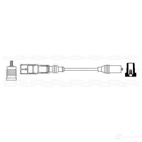 Высоковольтный провод зажигания BOSCH IYKS3K 0356912884 324945 51 VB