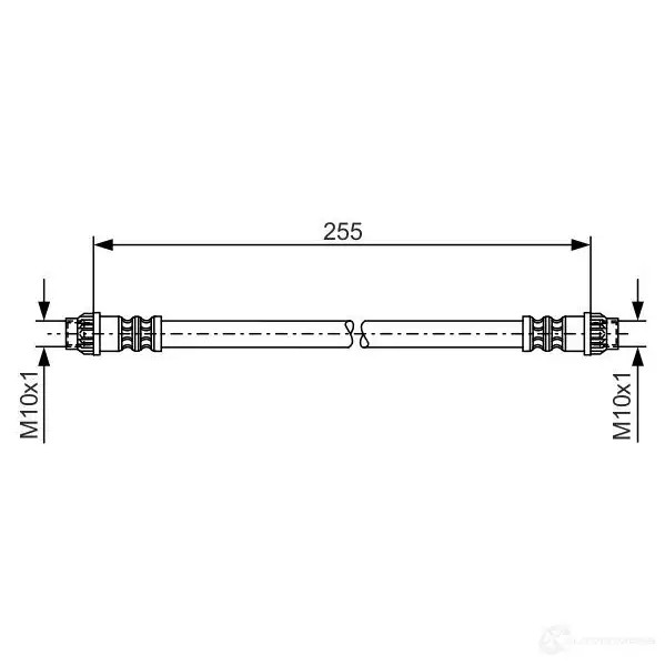 Тормозной шланг BOSCH 352719 BH7 49 PKFPJP 1987476178