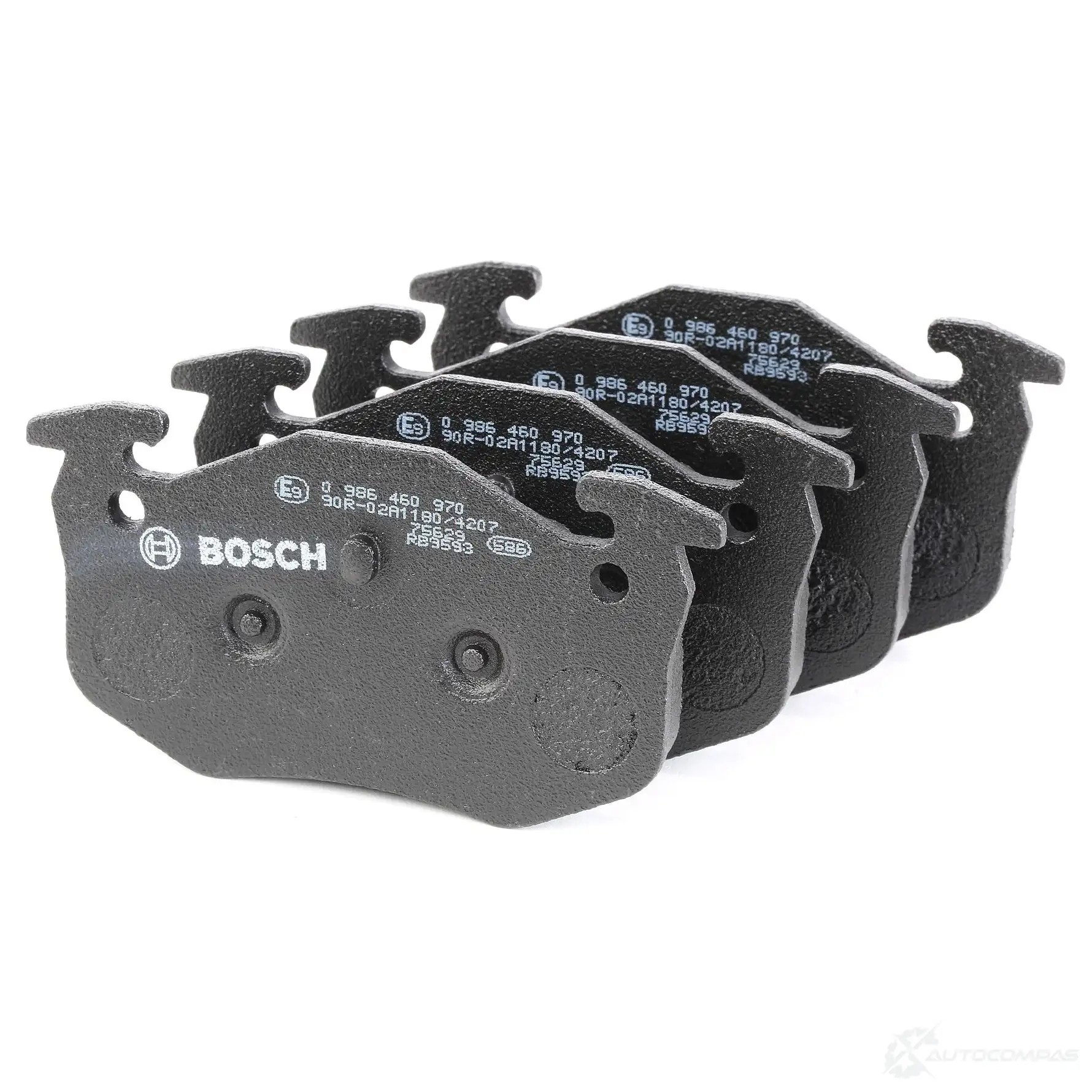Тормозные колодки, комплект BOSCH 337739 0986460970 20635 8658D148