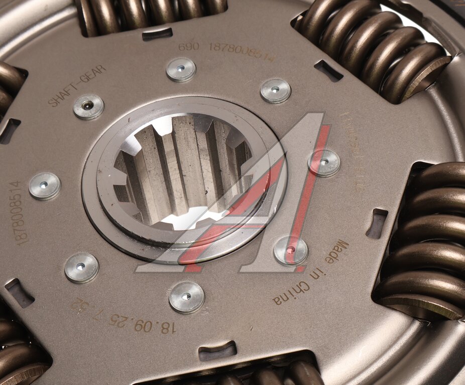 Диск сцепления КАМАЗ-54901 MAN SITRAK (АКПП ZF Traxon) WGTZ-430 SHAFT-GEAR