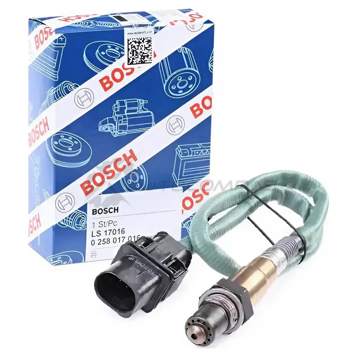 Лямбда зонд, кислородный датчик Mercedes W169 W176 W245 W246 W203 W204 W219 W211 W212 W463 166 BOSCH 312763 17016 LS 17016 0258017016