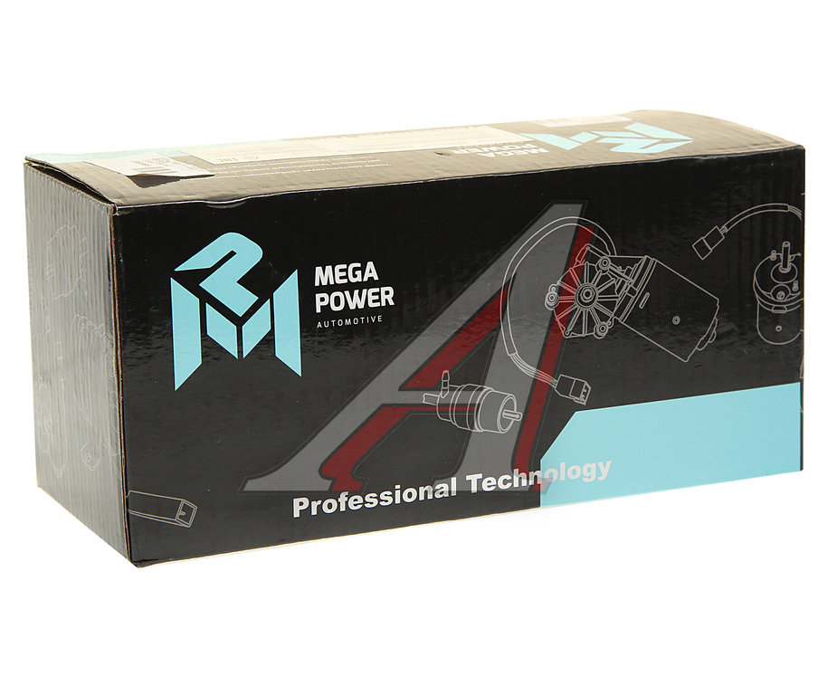 Насос омывателя КАМАЗ, МАЗ, КРАЗ 24V с мотором MEGAPOWER