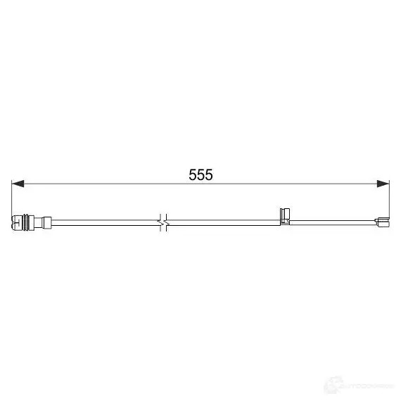 Датчик износа тормозных колодок BOSCH 351977 VP6H065 1987474568 AP8 58