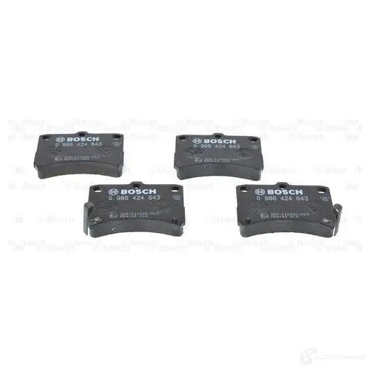 Тормозные колодки, комплект BOSCH 0986424643 90R-010060/003 23 494 336333