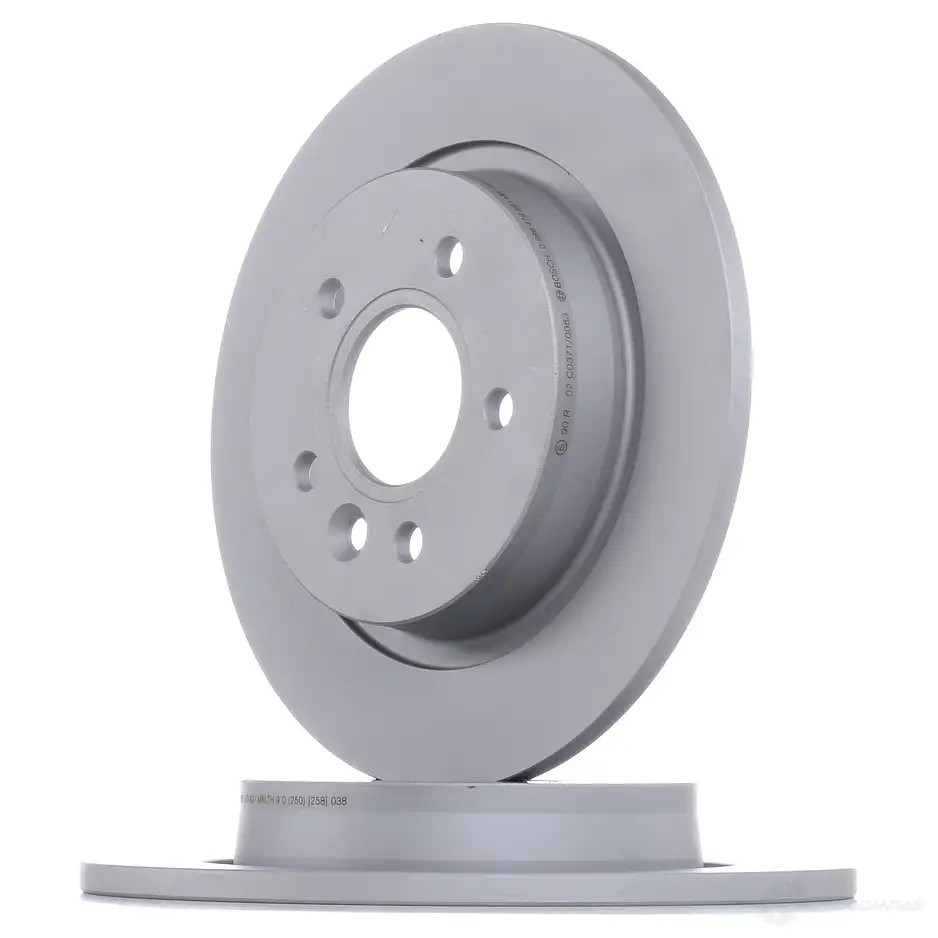 Тормозной диск BOSCH E1 90 R -02C0371/0083 0986479691 BD1683 339899