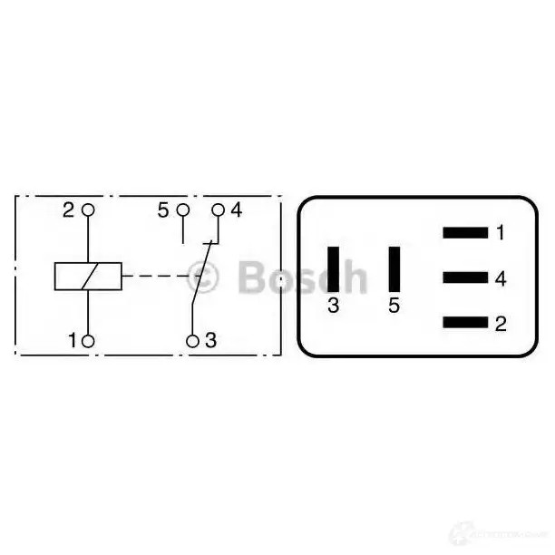 Реле BOSCH JZVYE 334826 V 23074-A4001-X70 0986332021