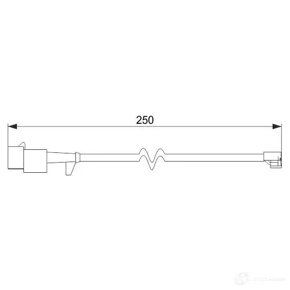 Датчик износа тормозных колодок BOSCH XCYKE AP 864 351983 1987474574