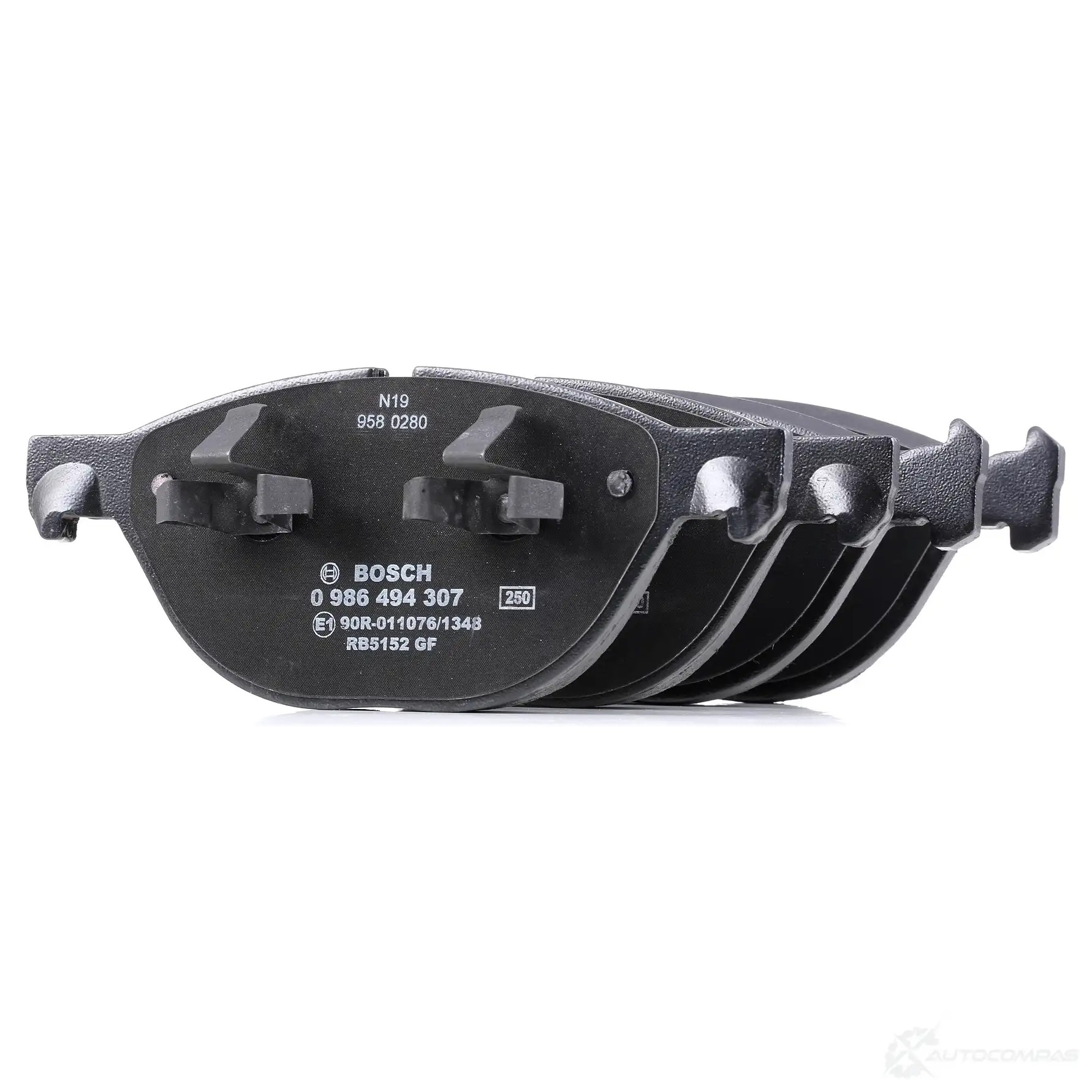 Тормозные колодки, комплект BOSCH 24172 0986494307 8490-D1381 342294