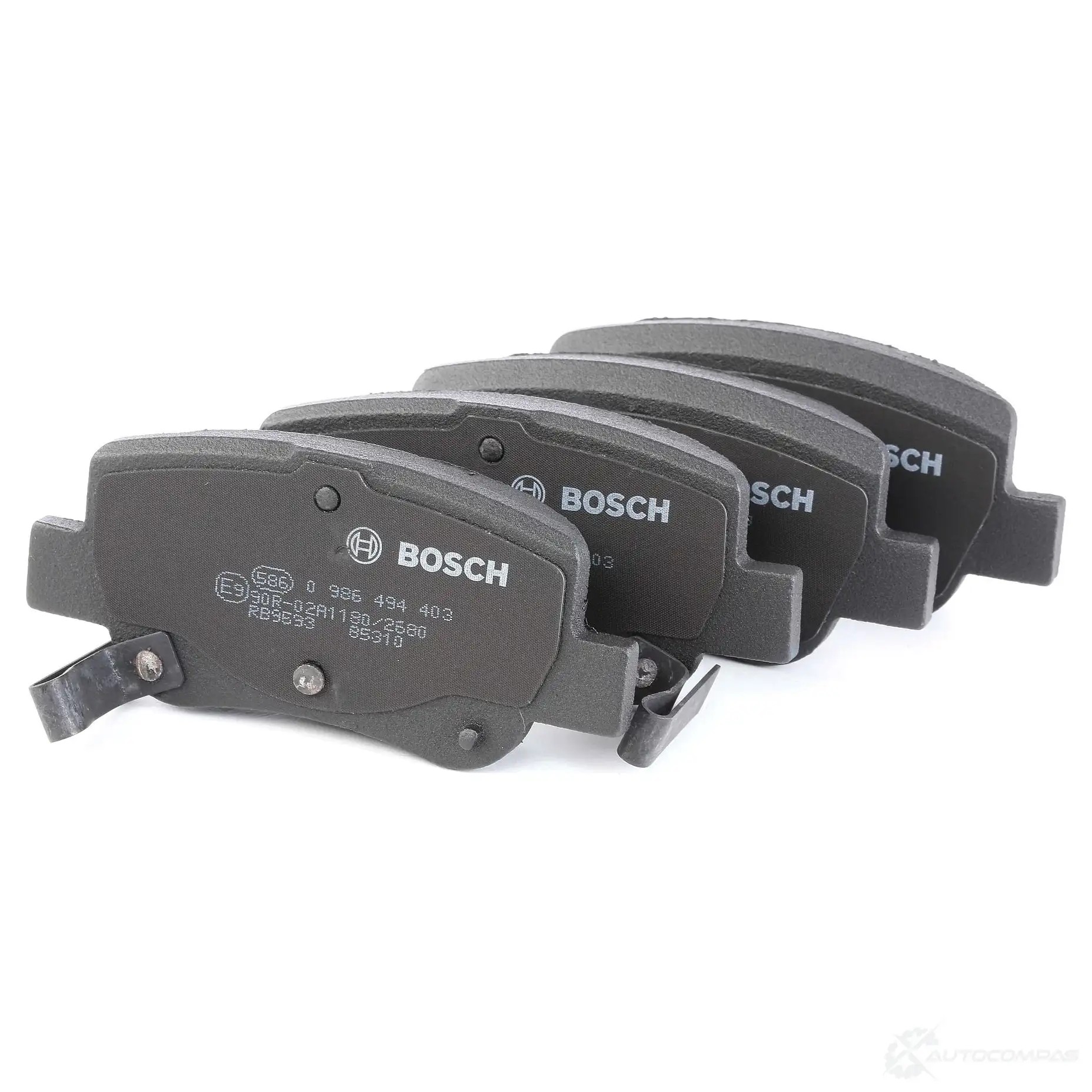 Тормозные колодки, комплект BOSCH BP1327 0986494403 342387 24885