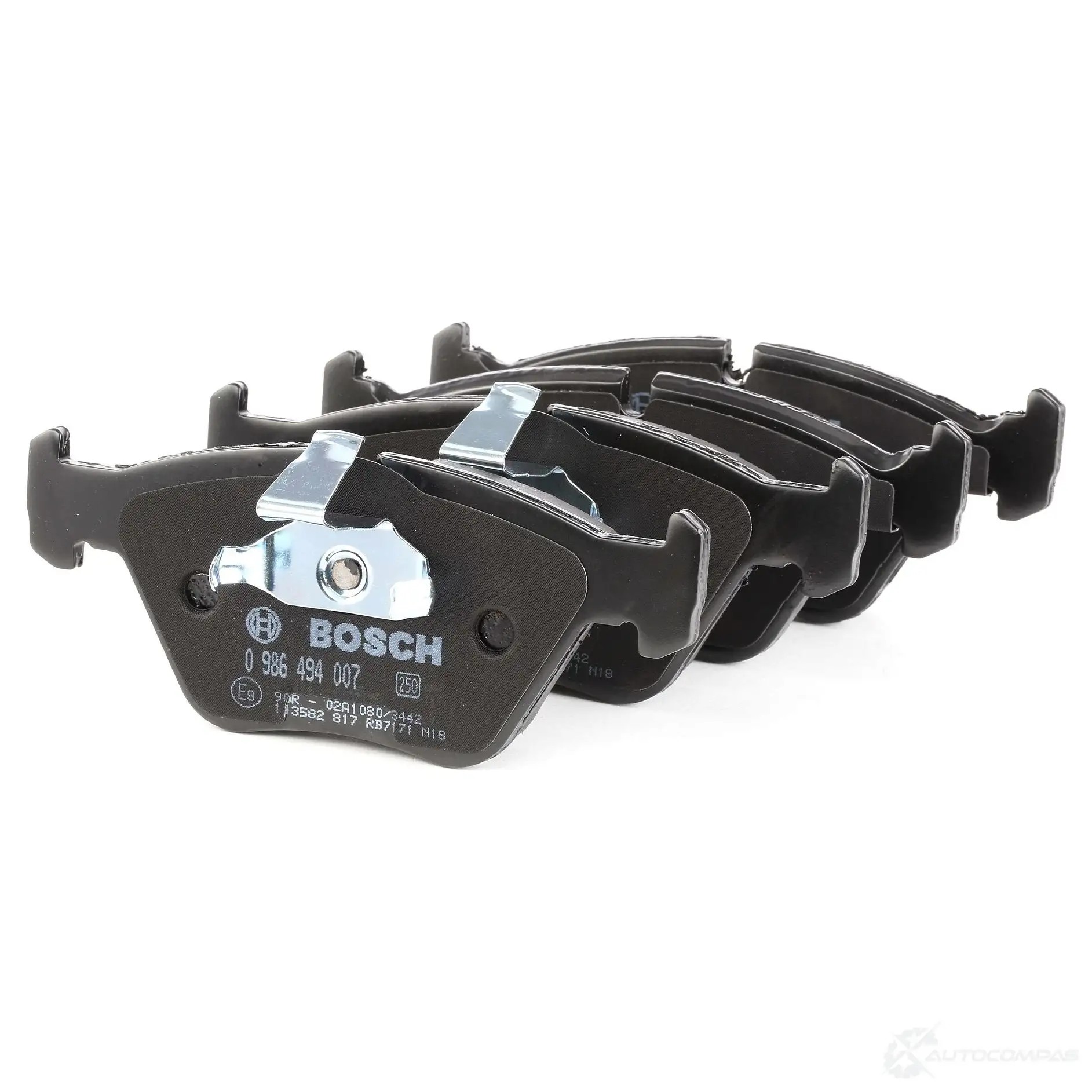 Тормозные колодки, комплект BOSCH 0986494007 21990 BP196 342019