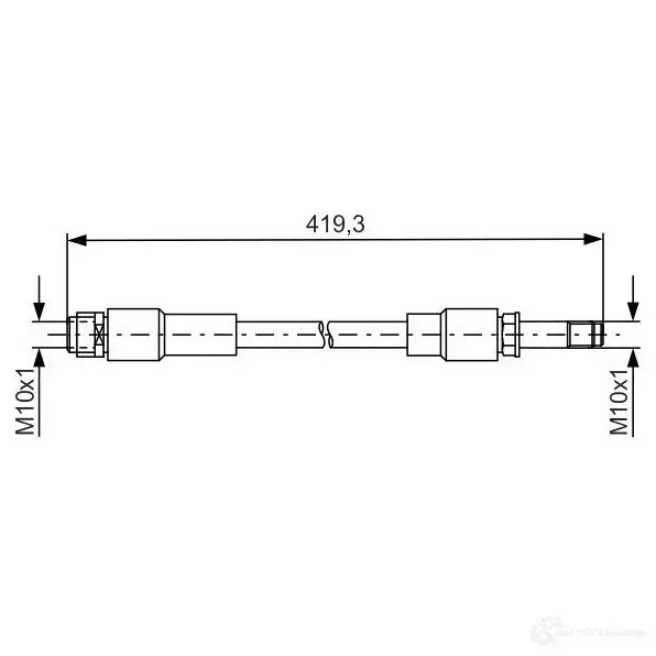 Тормозной шланг BOSCH OR4Z4 354767 B H1558 1987481674