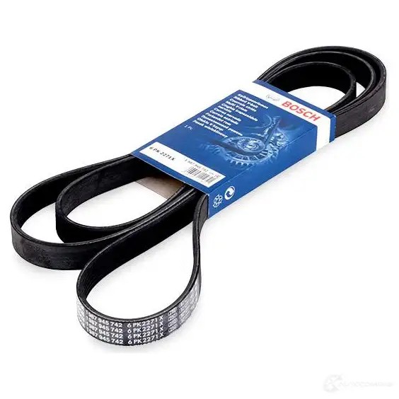 Приводной ремень, поликлиновой BOSCH 6 PK 2271X 1987945742 A9O6GP 1193509628