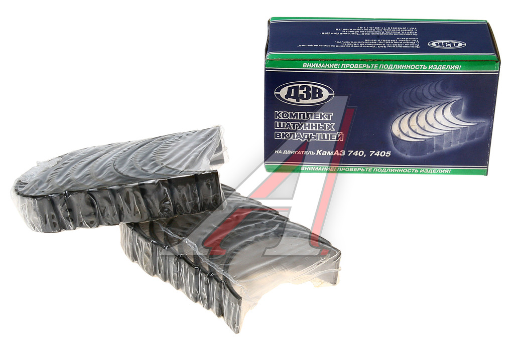 Вкладыши КАМАЗ шатунные Р5 d=79.00 ДЗВ