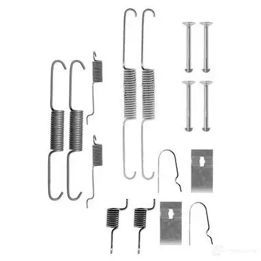 Ремкомплект тормозных накладок BOSCH AS2 36 1987475287 352484 3W2P5