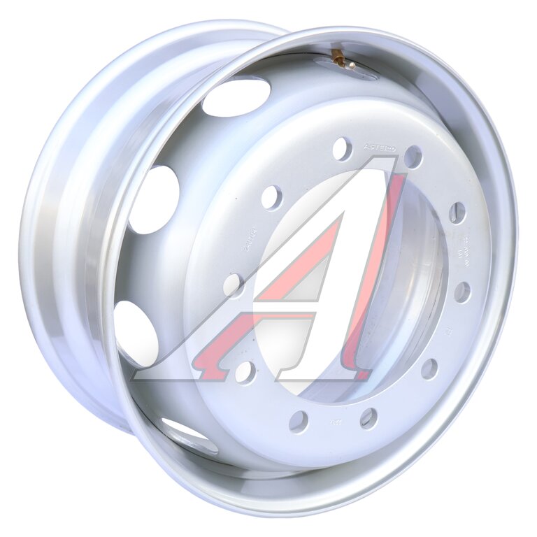 Диск колесный КАМАЗ, МАЗ, MERCEDES, SCANIA, MAN, VOLVO, JAC (9.00-22.5) 14мм ASTERRO