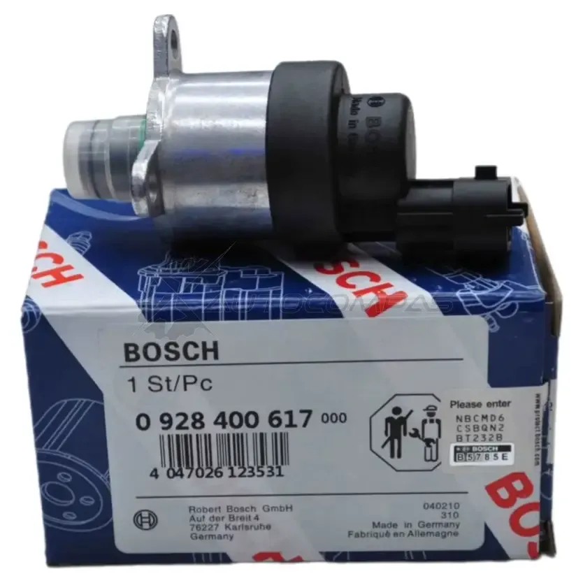 Управляющий клапан количеством топлива, топливораспределительной рампы BOSCH 0928400617 ZME 3 7036822 ZME