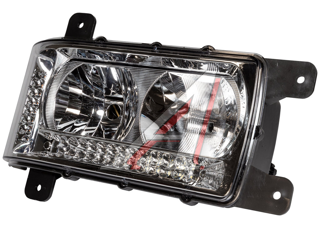Фара блок КАМАЗ-6520, 6511, 4308 с ДХО правая Н/О AVTOELECTRICA
