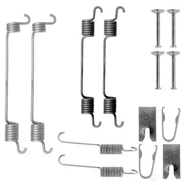 Ремкомплект тормозных накладок BOSCH AS 225 0RMAALN 1987475276 352473