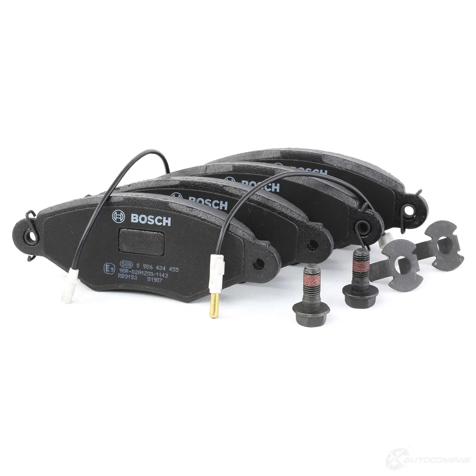 Тормозные колодки, комплект BOSCH 0986424455 21 980 21980 336213