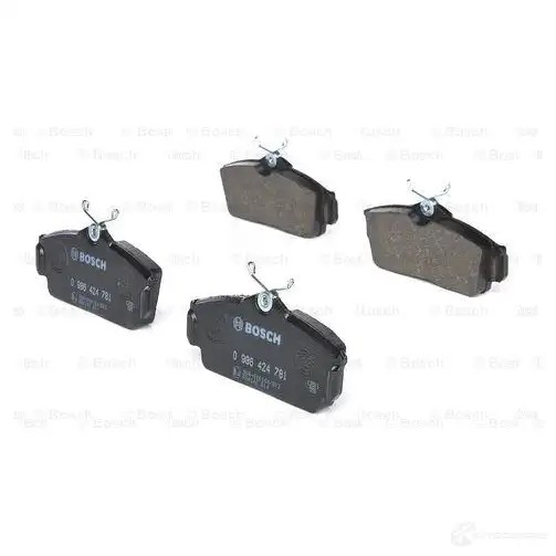 Тормозные колодки, комплект BOSCH 0986424781 23463 23 463 336453