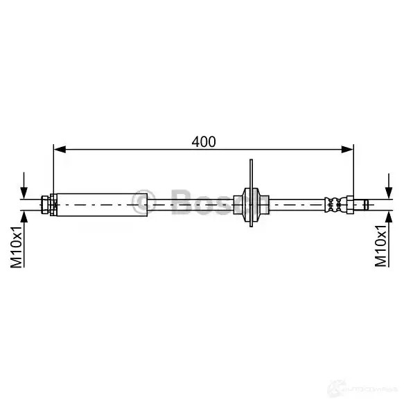 Тормозной шланг BOSCH BH 1828 1987481944 355037 E2HWC