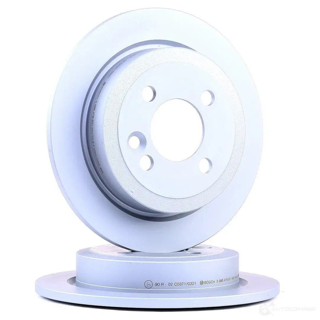 Тормозной диск BOSCH BD520 339047 E1 90 R -02C0371/0321 0986478601