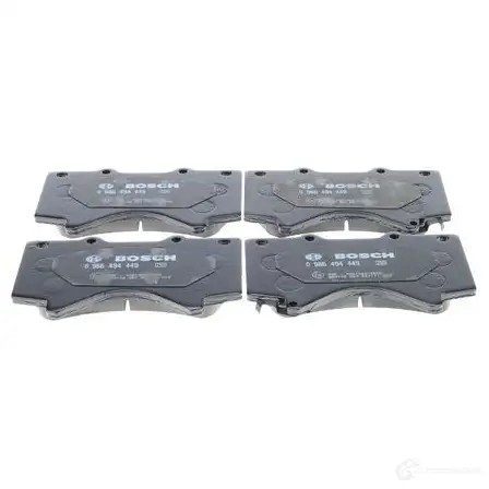 Тормозные колодки, комплект BOSCH 342430 0986494449 24386 8419-D1303