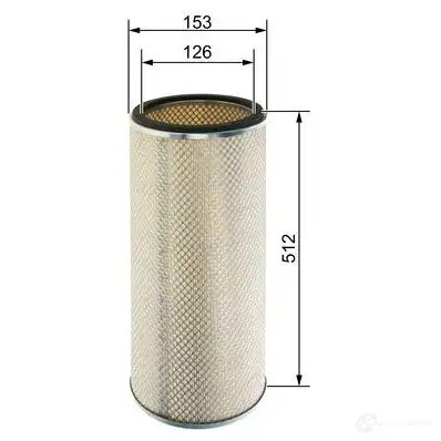 Подшипник привода генератора BOSCH 7043586 3165141753820 9121080960 M ASB6D