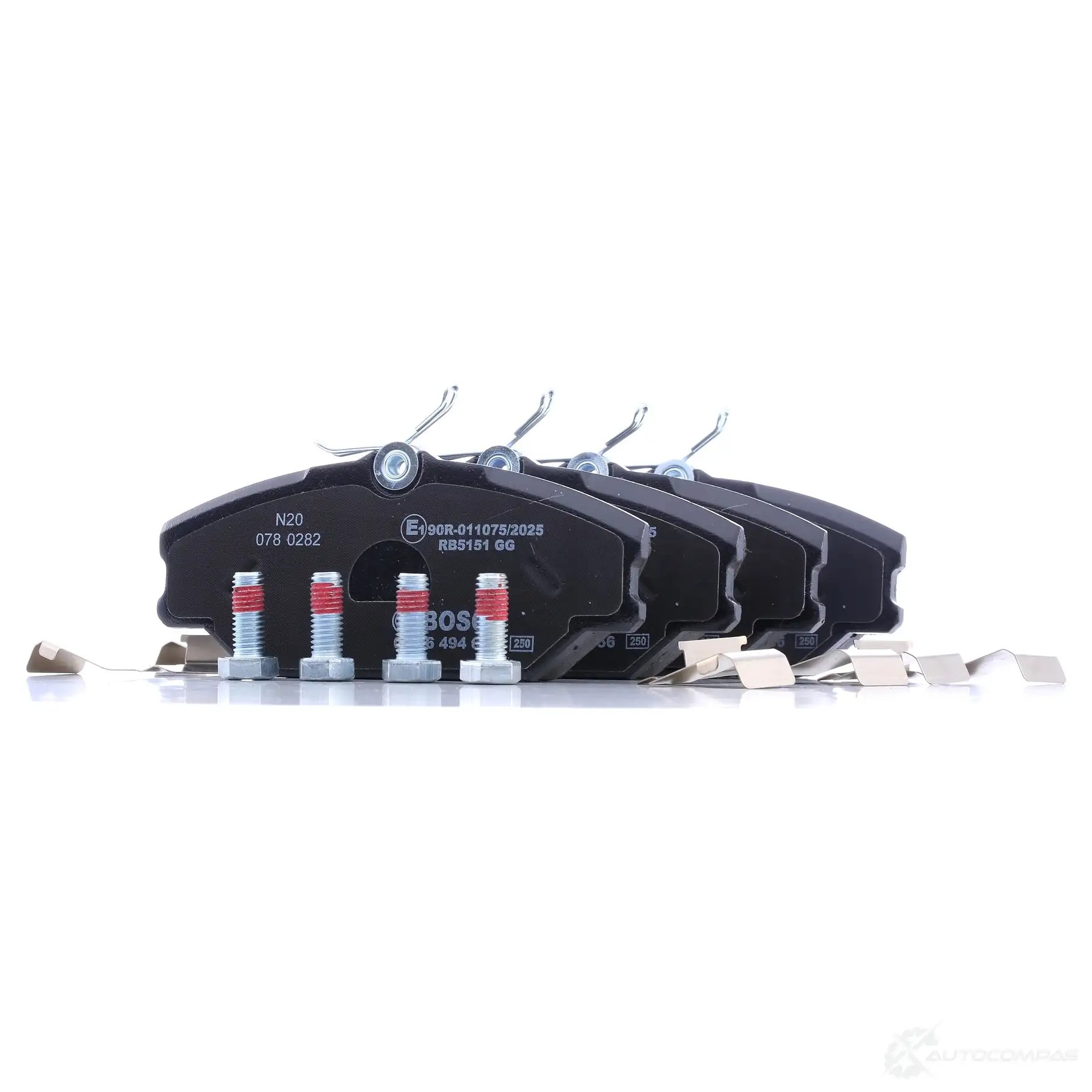 Тормозные колодки, комплект BOSCH 23273 0986494656 1193483816 23 273