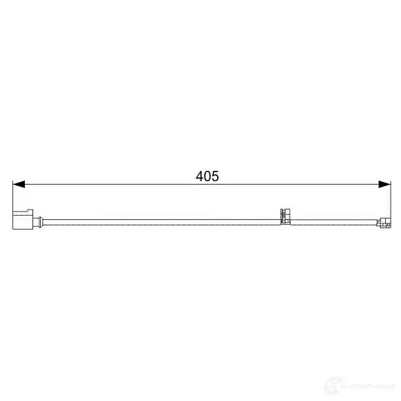 Датчик износа тормозных колодок BOSCH KGTJNV 351459 1987473025 AP81 8