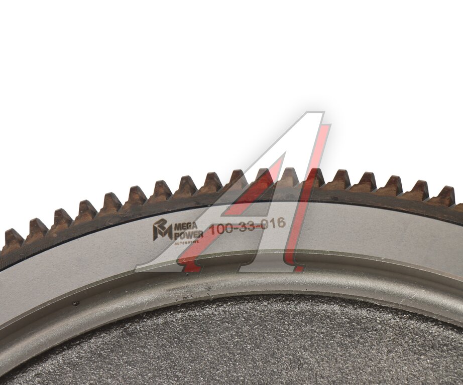 Маховик КАМАЗ дв.CUMMINS ISBe.ISDe V=4.5, 6.7 138 зубьев (сцепление 395мм) MEGAPOWER