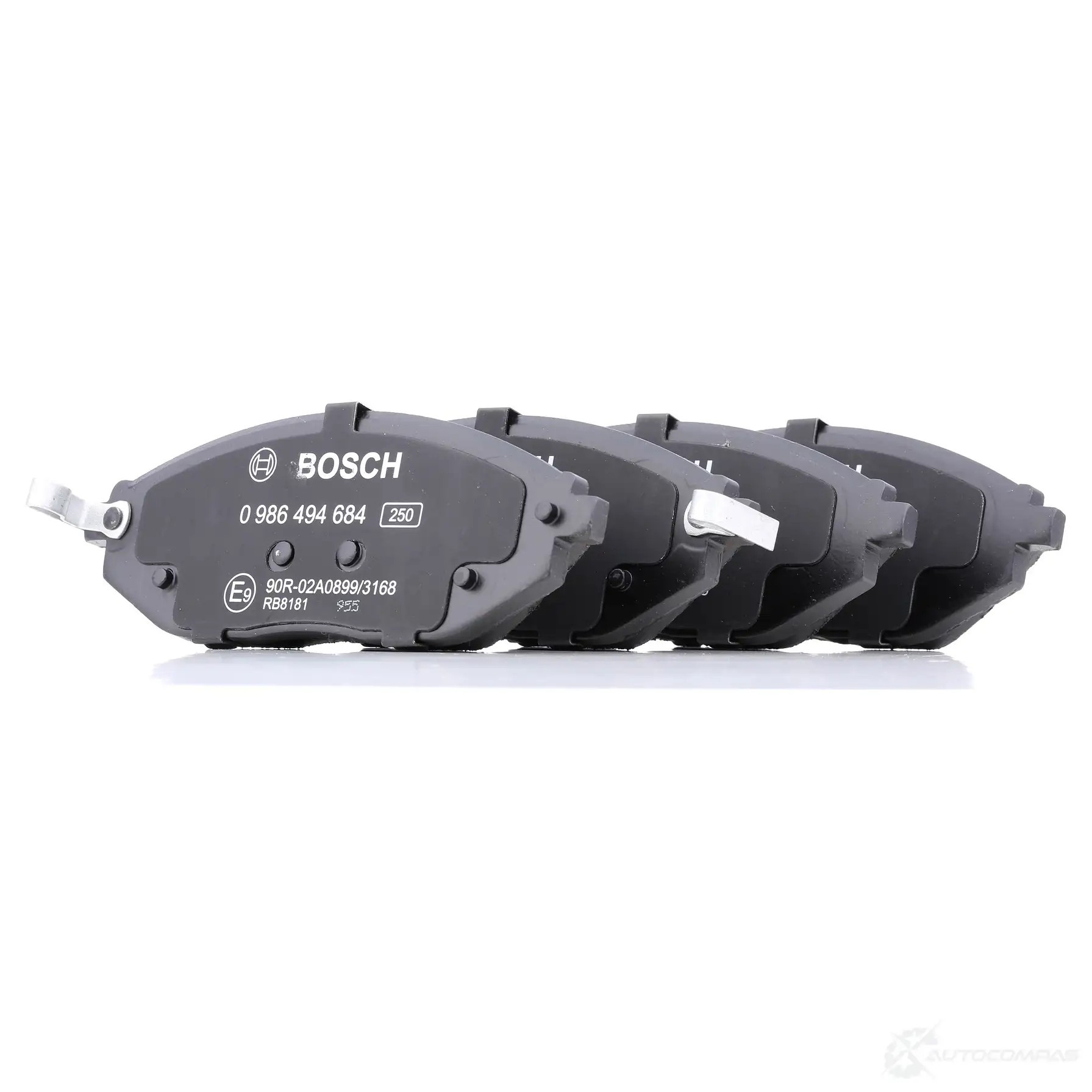 Тормозные колодки, комплект BOSCH 0986494684 342558 BP1679 25268