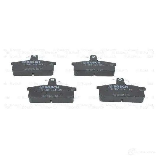Тормозные колодки, комплект BOSCH 336145 0986424274 21 418 90R-01 0/717
