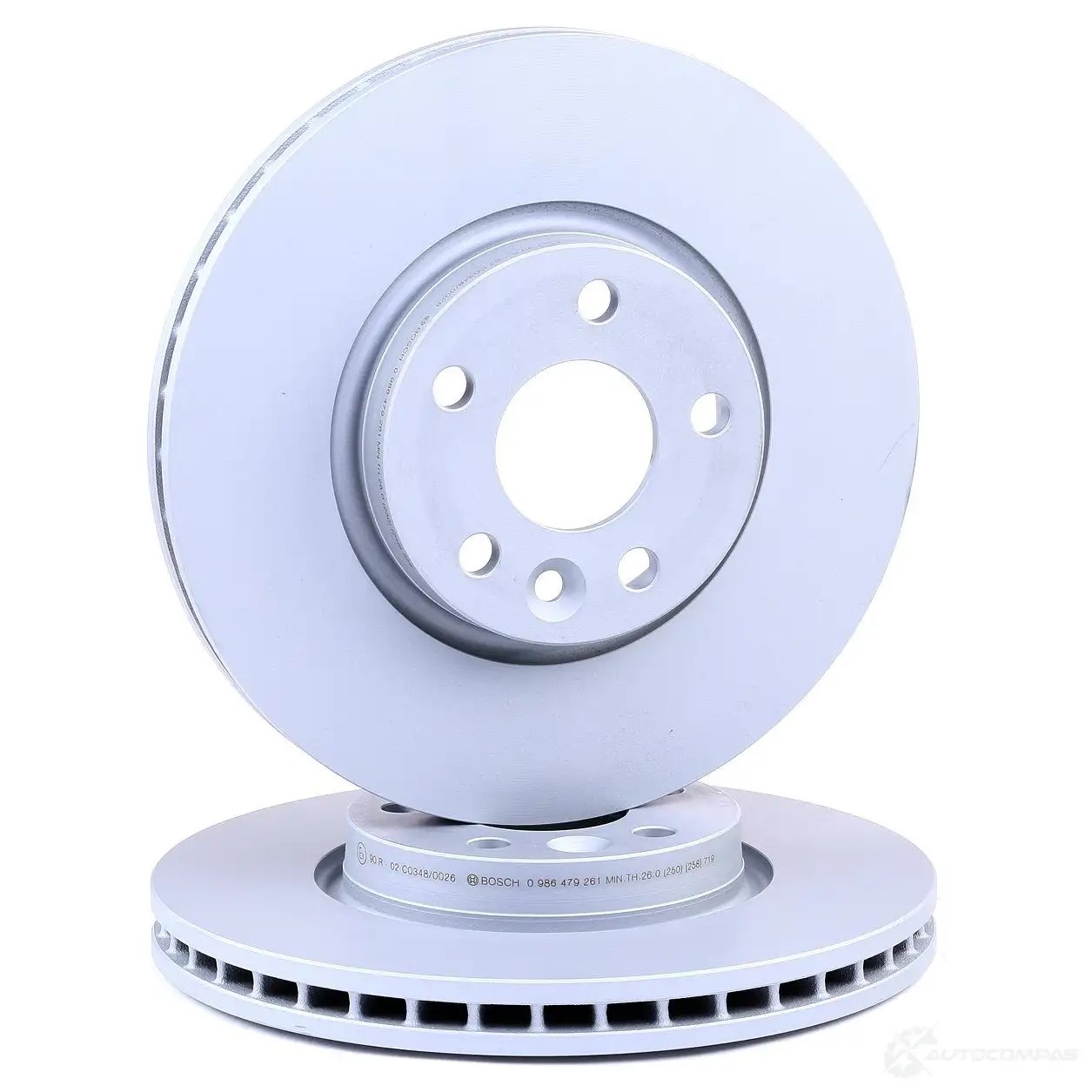Тормозной диск BOSCH E1 90 R -02C0348/0026 BD1139 339519 0986479261