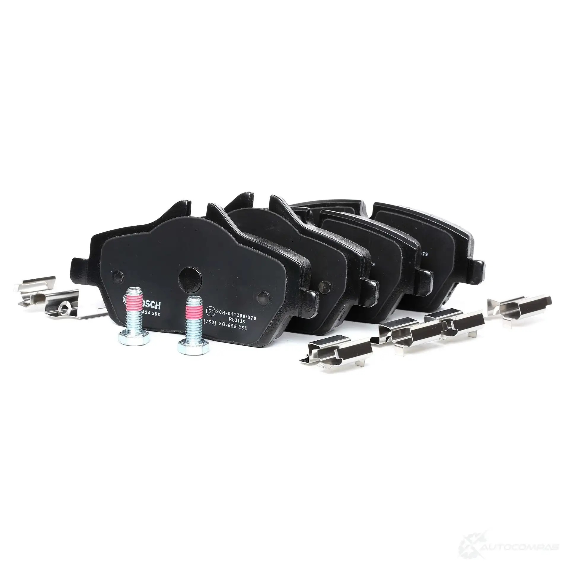 Тормозные колодки, комплект BOSCH BP1030 1193483582 0986494588 23915