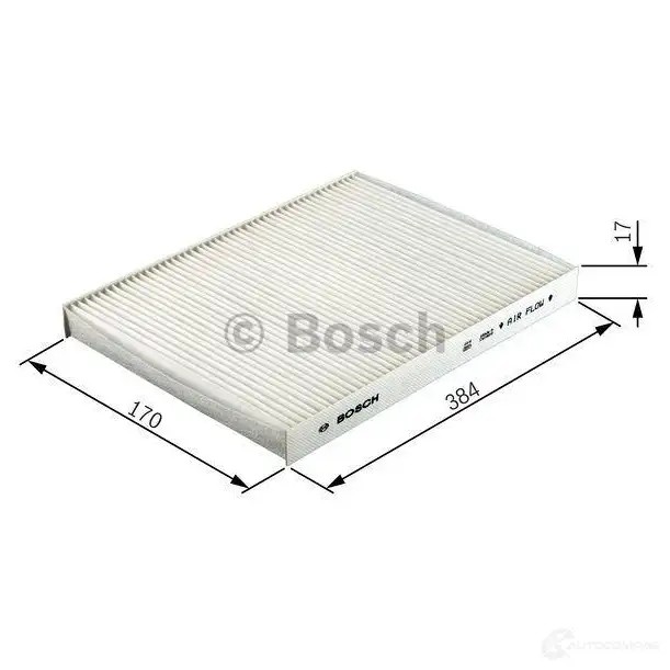 Салонный фильтр BOSCH CF-ALF-1 1987432014 M 2014 350965